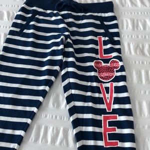 Disney park jogger pants